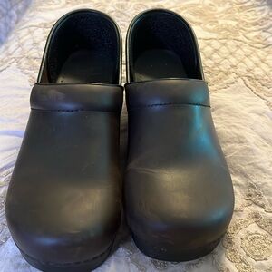 Dansko Brown Leather Clog